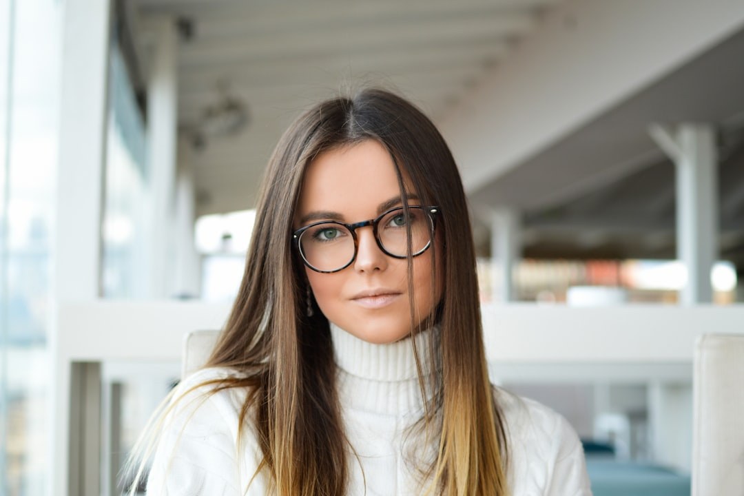 glasses style portrait