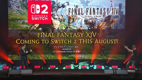 FF14 Nintendo Switch 2 版 公式画像(出典: Square Enix / GAME Watch、報道目的引用)