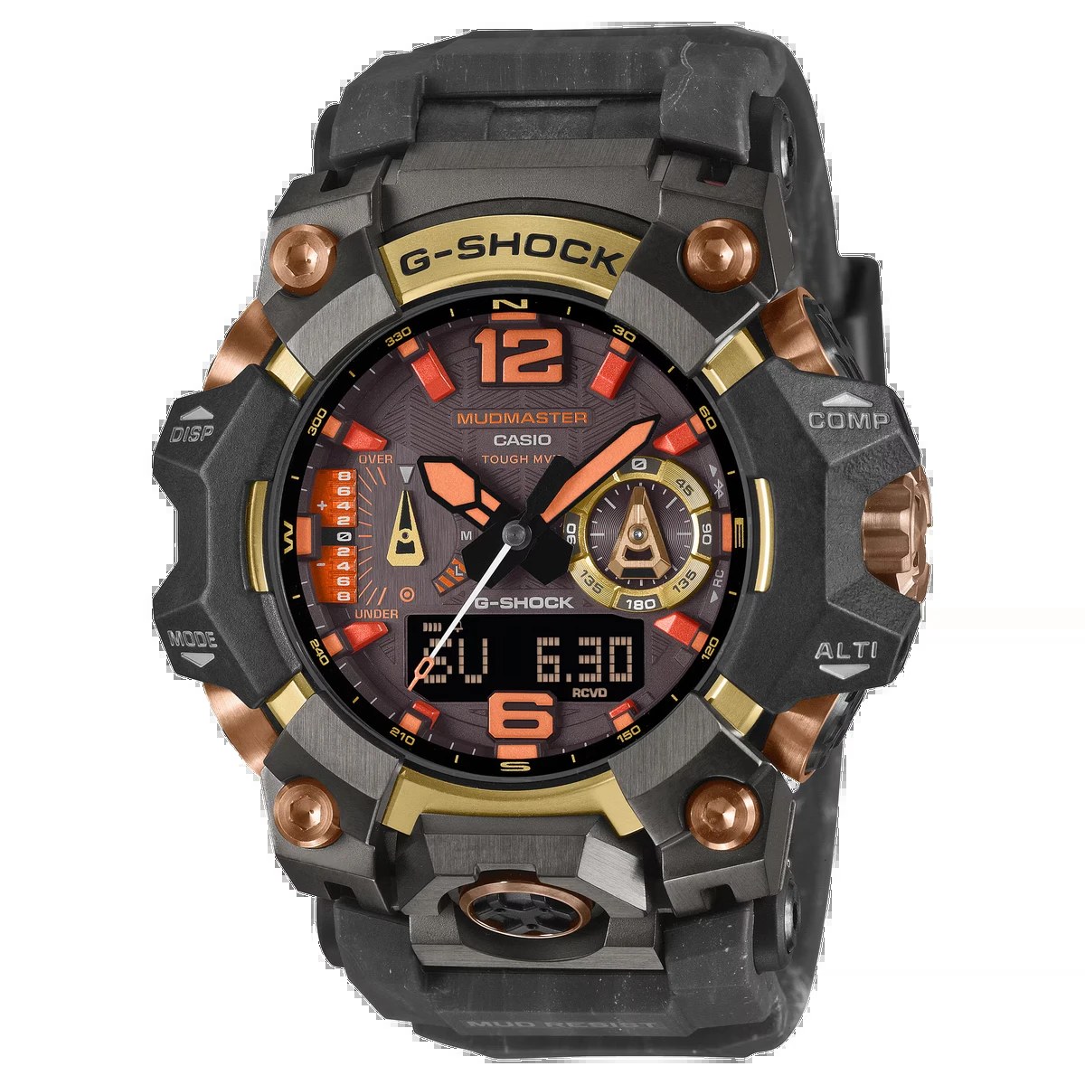 G-SHOCK MUDMASTER Magma Gold 詳細