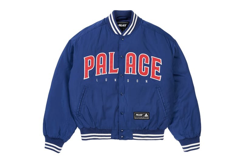 PALACE 2026夏 Week 3 サテン バーシティジャケット