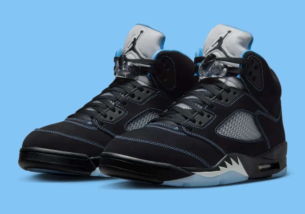 Air Jordan 5 Black Carolina 商品画像(引用)