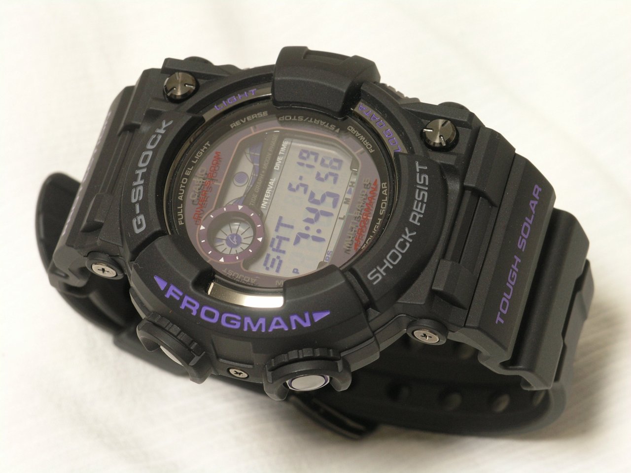 Casio G-SHOCK FROGMAN GWF-1000BP 実物(Wikimedia Commons)