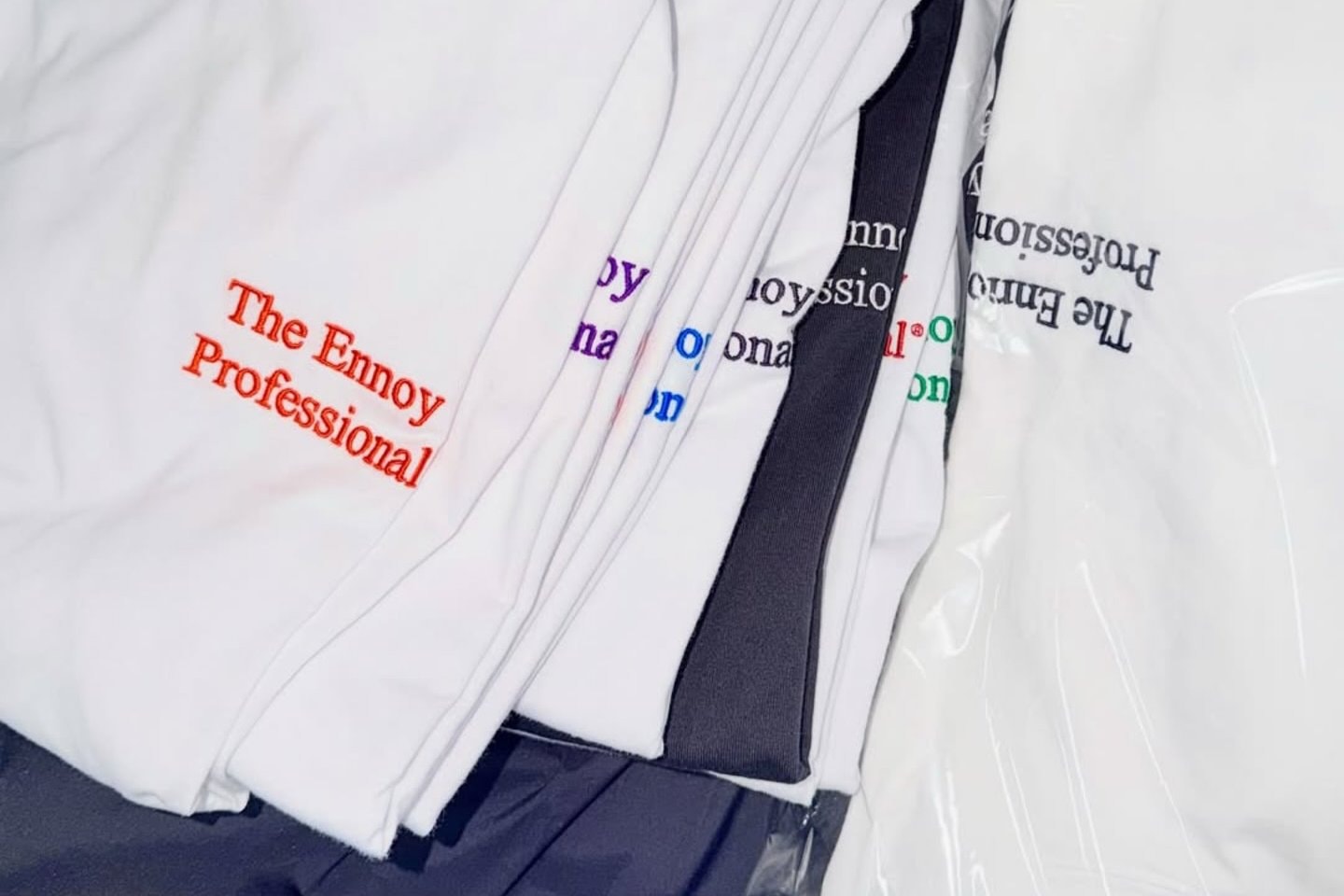 ENNOY PROFESSIONAL S/S T-SHIRT 全8カラー 2026/6/27抽選開始 公式画像(SNKRDUNK掲載)