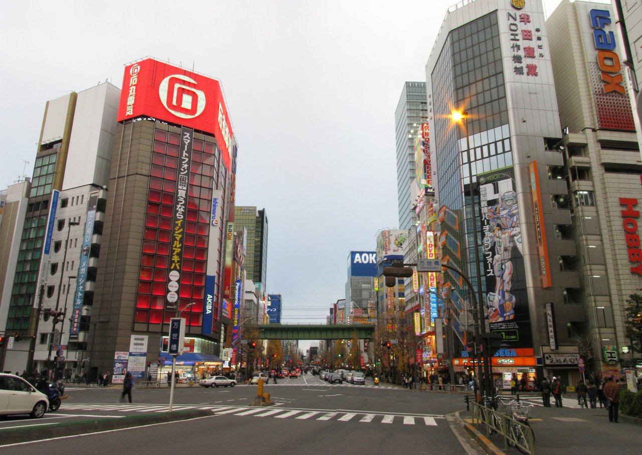 秋葉原 アニメ/コミック取扱店街 実写(Wikimedia Commons)